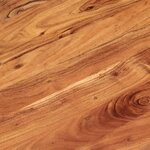 vidaXL Dessus de table 100x40x2 5 cm ovale bois massif d'acacia