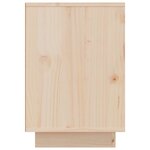 vidaXL Table de chevet 50x34x50 cm Bois de pin massif