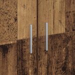 vidaXL Meuble Bois Ancien 70 x 35 x 180 cm Bois d'ingénierie