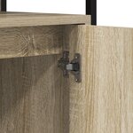 Meuble Lavabo Salle de Bain vidaXL Chêne Sonoma 80x30x60 cm Bois d'ingénierie