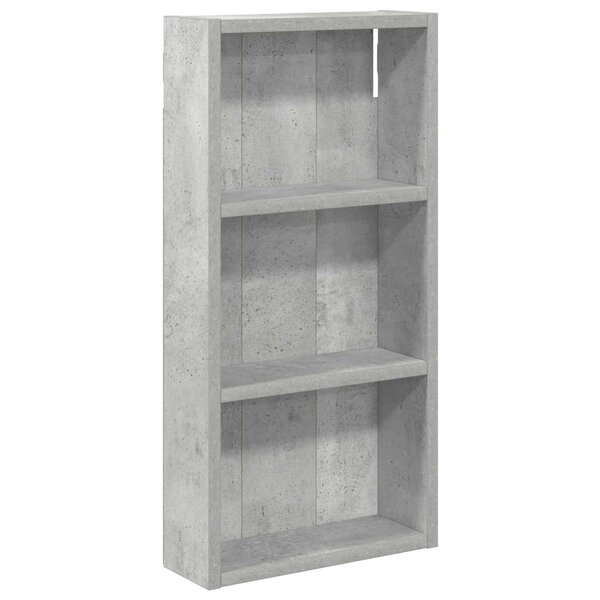 vidaXL Armoire murale de salle de bain Gris Béton 30 x 10 x 60 5 cm