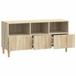 vidaXL Meuble TV Chêne Sonoma 102 x 34 5 x 50 cm Bois d'ingénierie