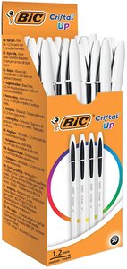 Stylo à bille Cristal Up, noir, 20 pièces BIC