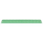vidaXL Serre avec cadre en acier vert 120 m² 24x5x2 3 m