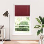 vidaXL Store plissé rouge bordeaux 105x200 cm largeur du tissu 104 4cm