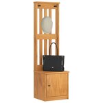 vidaXL Portemanteau SANDNES 45x40x159 5 cm bois massif pin