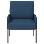 vidaXL Canapés avec coussin 55cm Bleu Contreplaqué