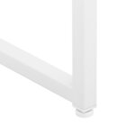 vidaXL Buffet haut Blanc 80x35x135 cm Acier