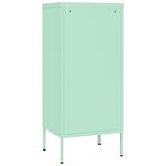 vidaXL Armoire de rangement Vert menthe 42 5x35x101 5 cm Acier