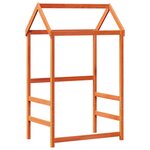 vidaXL Lit de jour avec toit sans matelas 80x200 cm bois massif