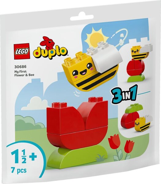 LEGO DUPLO - Mon Premier Ensemble Fleur et Abeille (Polybag) - 30686