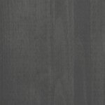 vidaXL Garde-robe HAMAR Gris foncé 89x50x180 cm Bois massif de pin