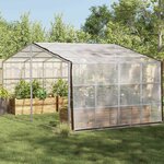 vidaXL Housse de protection plantes avec œillets 3x10 m polyéthylène