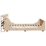 vidaXL Cadre de lit sans matelas 140x200 cm bois massif de pin