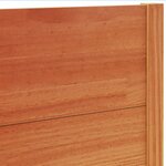 vidaXL Tête de lit cire marron 180 cm bois massif de pin
