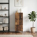 vidaXL Armoire à tiroirs 33 x 34 5 x 92 cm Bois d'ingénierie