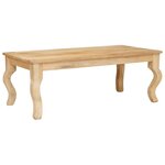 vidaXL Table basse Marron 110 x 55 x 40 cm Bois de mangue massif