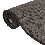 vidaXL Tapis de couloir aspect sisal anthracite 50x300 cm