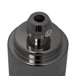 vidaXL Douilles de lampe 2 Pièces noir brillant E27