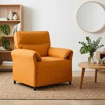 vidaXL Canapé 100  polyester  cadre en métal  MDF  Contreplaqué