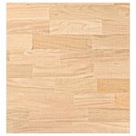 vidaXL Plan de travail de cuisine bois de chêne massif rectangulaire