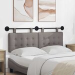 vidaXL Tête de lit suspendue Tissu