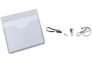 badge, ouvert en haut, sans clip DURABLE