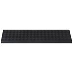 vidaXL Marches d'escalier 10 Pièces 25x75 cm caoutchouc