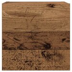 vidaXL Ensemble de meuble TV mural 7 Pièces vieux bois bois d'ingénierie