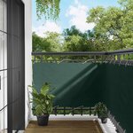vidaXL Écran de balcon Vert foncé 100 x 600 cm Tissu Oxford