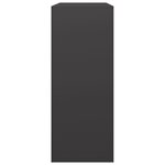 vidaXL Portant de bois de chauffage noir 100x40x100 cm acier