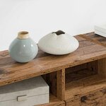 vidaXL Meubles TV muraux 4 Pièces Bois Ancien Bois d'ingénierie