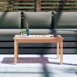 vidaXL Table de jardin 82 5x50 5x45 cm bois massif de douglas