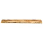 vidaXL Dessus de table 140x20x3 8cm bord vif bois massif manguier brut