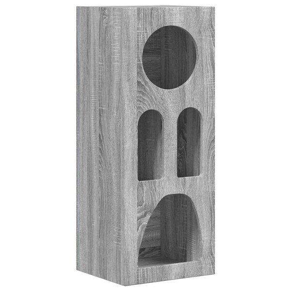 vidaXL Buffet Gris Sonoma 40 x 35 x 100.5 cm Bois d'ingénierie