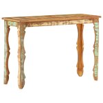 vidaXL Table console 110x40x76 cm Bois de récupération massif