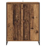 vidaXL Cabinet à chaussures avec stockage Bois Ancien 79 x 36 x 100 cm