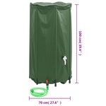 vidaXL Réservoir d'eau avec robinet pliable 380 L PVC