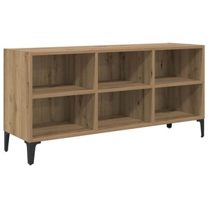 vidaXL Meuble TV Marron 69.5 x 30 x 50 cm Bois d'ingénierie