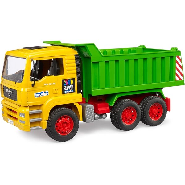 Bruder 01066 - Édition spéciale 50 ans MAN TGA camion à benne basculante