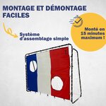 Best Sporting 11061 - Cible de tir "France" 193 x 150 cm avec 2 trous de tir