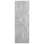 vidaXL Meuble TV Gris béton 30 5x30x90 cm Bois d’ingénierie