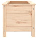 vidaXL Jardinière 82 5x40x39 cm bois de pin massif