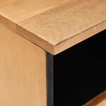 vidaXL Meuble TV Marron clair 100 x 33 x 46 cm bois de manguier massif