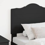 vidaXL Tête de lit Chêne noir 75 cm Bois d'ingénierie