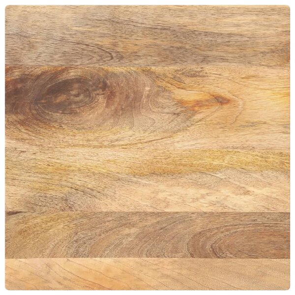 vidaXL Dessus de table 60x60x2 5 cm carré bois massif manguier