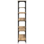 vidaXL Étagère Chêne artisanal 99 x 35 5 x 176 cm Bois d'ingénierie