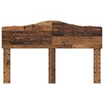 vidaXL Tête de lit Bois Ancien 140 cm Bois d'ingénierie