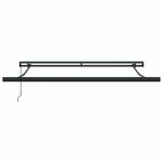 vidaXL Auvent Rétractable Multicolore 350 x 250 cm Tissu et Métal