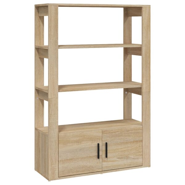 vidaXL Buffet Chêne sonoma 80x30x119 5 cm Bois d'ingénierie